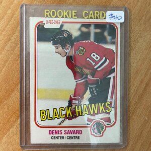 1981-82 O-Pee-Chee #63 Denis Savard RC Chicago Blackhawks